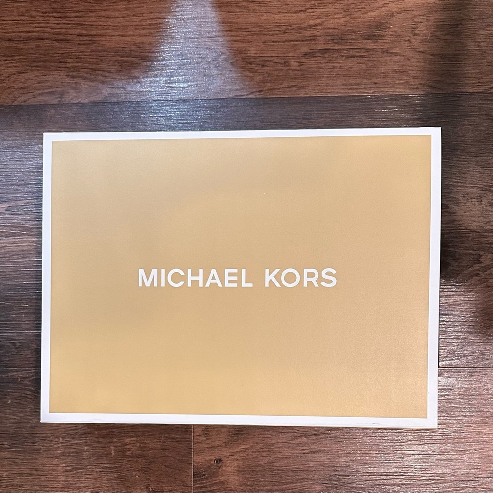 Michael Kors Gold Gift Box. Empty